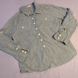 Per Se brand Button Down Shirt Size L (0150)